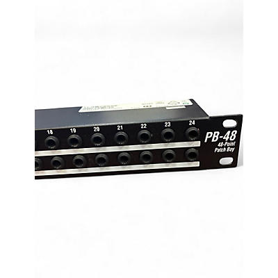 Used dbx PB-48 48-Point 1/4" Patch Bay