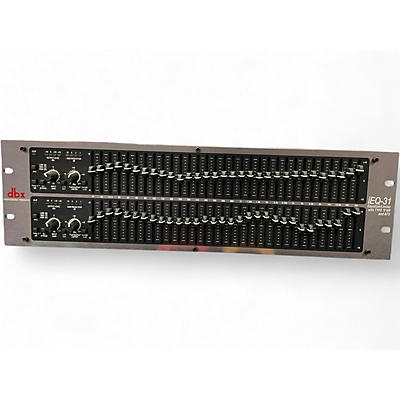 Used dbx iEQ-31 GRAPHIC EQUALIZER LIMITER WITH TYPE V NR AND AFS Equalizer