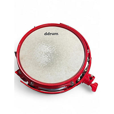 Used ddrum 12in DIABLO SNARE RED Drum