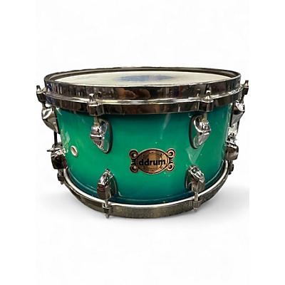 Used ddrum 13in Dominion Maple  Aqua Drum