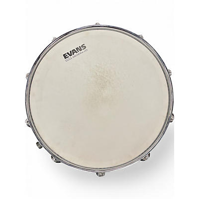 Used ddrum 14X6 Dominion Birch Snare Brushed olive Metallic Drum