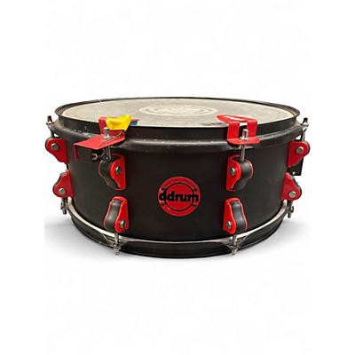 Used ddrum 14X6 Hybrid Snare Satin Black Drum