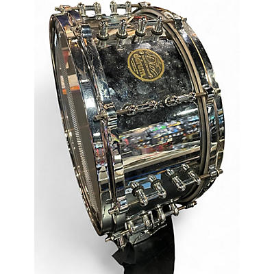 Used ddrum 14X6.5 Dios Cast Steel Snare Chrome Drum