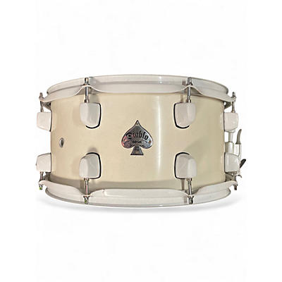 Used ddrum 14X7 Diablo White Drum