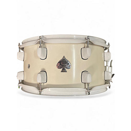 Used ddrum 14X7 Diablo White Drum White 214