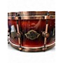 Used ddrum 14X7.5 Select Series Artisan Snare Orange Fade Drum Orange Fade 215