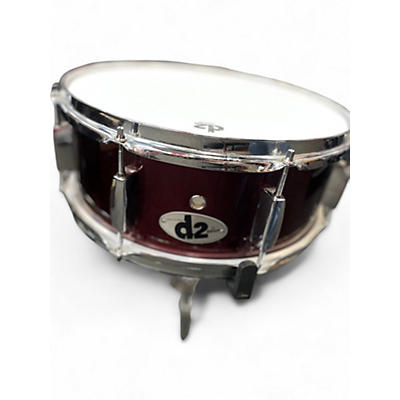 Used ddrum 14in D2 Snare Crimson Drum