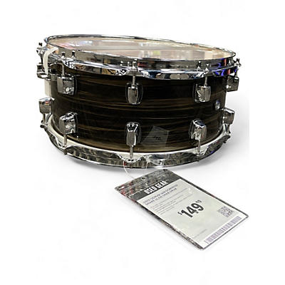 Used ddrum 14in DOMINION SNARE Royal Olive Drum