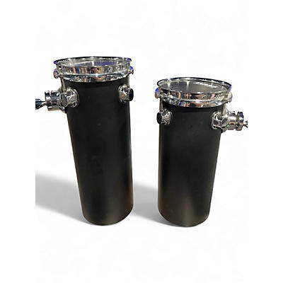 Used ddrum 14in Deccabon 1416 14in & 16in Black Drum