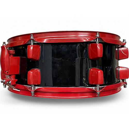 Used ddrum 14in Diablo Red and Black Drum Red and Black 33
