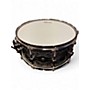 Used ddrum 14in Reflex Tattooed Lady Engraved Black Steel Snare Chrome Drum Chrome 33
