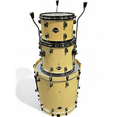 Used ddrum 3 Piece Shell pack Gold Sparkle Drum Kit