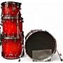 Used ddrum 4 Piece Dominion Ash Red Drum Kit Red
