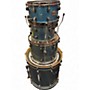 Used ddrum 4 Piece Dominion Maple Metallic Aqua Marine Drum Kit Metallic Aqua Marine