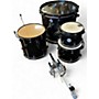 Used ddrum 4 Piece Journeyman Player Black Drum Kit Black