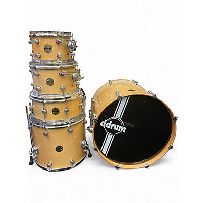 Used ddrum 4 Piece Paladin Maple Natural Drum Kit
