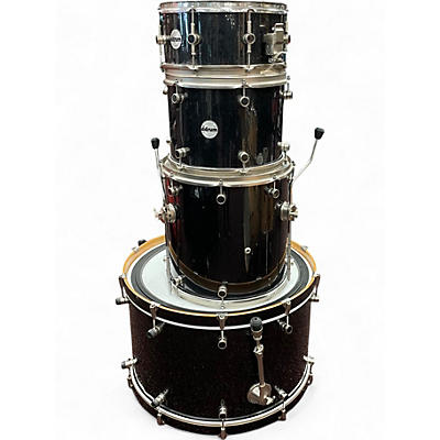 Used ddrum 4 Piece Reflex Series Metallic Black Drum Kit