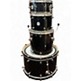 Used ddrum 4 Piece Reflex Series Metallic Black Drum Kit Metallic Black
