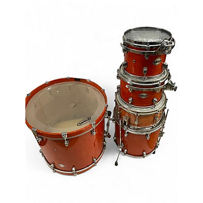 Used ddrum 5 Piece CUSTOM MAPLE Orange Drum Kit