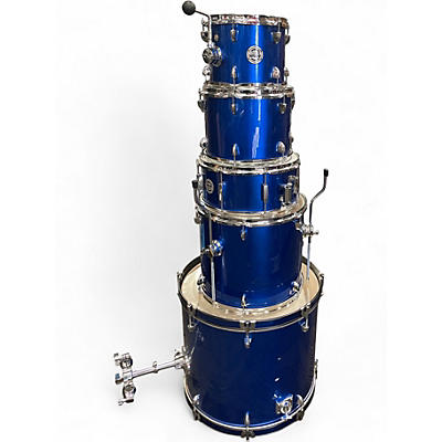 Used ddrum 5 Piece D2 kit Blue Drum Kit