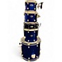Used ddrum 5 Piece Diablo Blue Drum Kit Blue