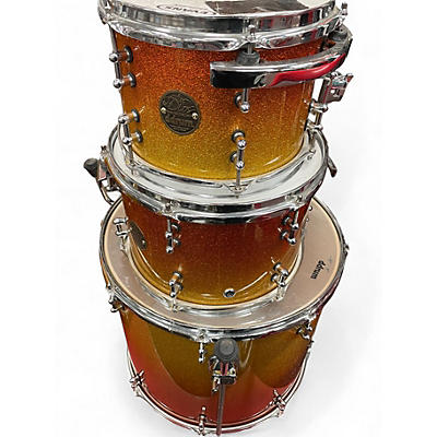 Used ddrum 5 Piece Dios Series Orange Drum Kit