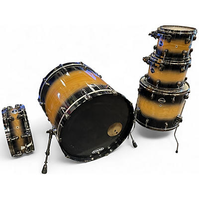 Used ddrum 5 Piece Dominion Ash Smokehouse Burst Drum Kit