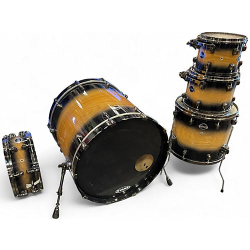Used ddrum 5 Piece Dominion Ash Smokehouse Burst Drum Kit Smokehouse Burst