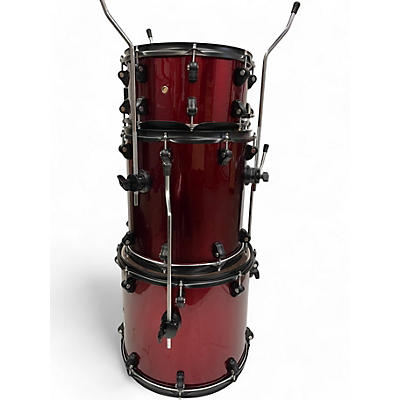 Used ddrum 5 Piece Journeyman Player Wine Red Drum Kit