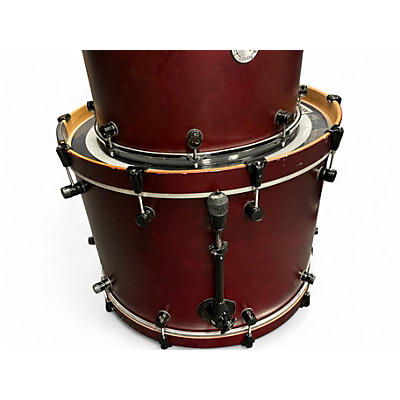 Used ddrum 5 Piece Reflex WINE RED Drum Kit