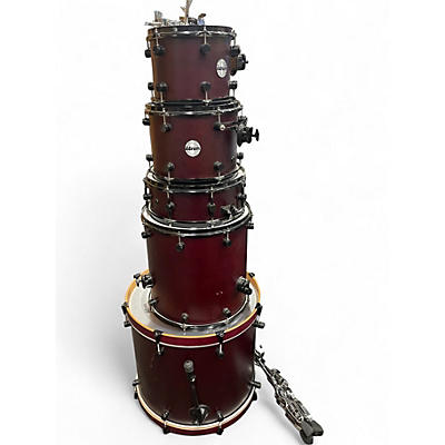 Used ddrum 5 Piece Reflex WINE RED Drum Kit