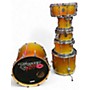 Used ddrum 6 Piece Dios Series GOLD FADE Drum Kit GOLD FADE