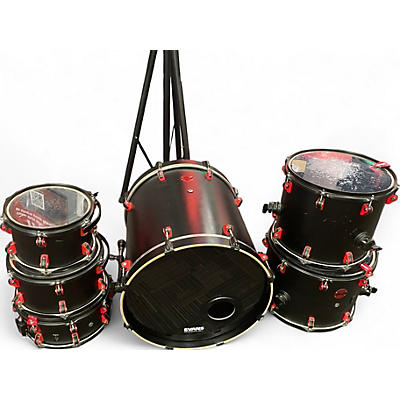 Used ddrum 6 Piece Hybrid Black Drum Kit