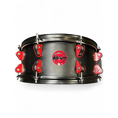 Used ddrum 6.5X14 Hybrid Black Drum