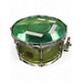 Used ddrum 6X13 Dios Metallic Green Drum Metallic Green 12