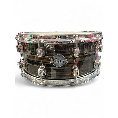 Used ddrum 6X14 Dominion Birch Royal Olive Drum