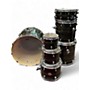 Used ddrum Used ddrum 7 Piece Dominion Birch Brushed Olive Drum Kit Brushed Olive