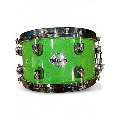 Used ddrum 7X13 Dios Series Snare Emerald Green Sparkle Drum