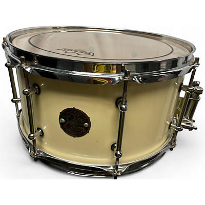 Used ddrum 7X13 Dios Snare White Drum