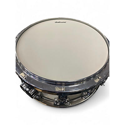 Used dialtune 14in 6.5"X14" SNARE Olympic White Drum