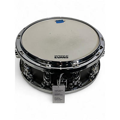 Used dialtune 14in Maple Snare Drum  Brown Drum