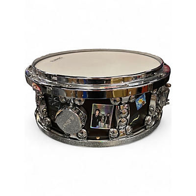 Used dialtune 5.5X14 SNARE Satin Black Drum