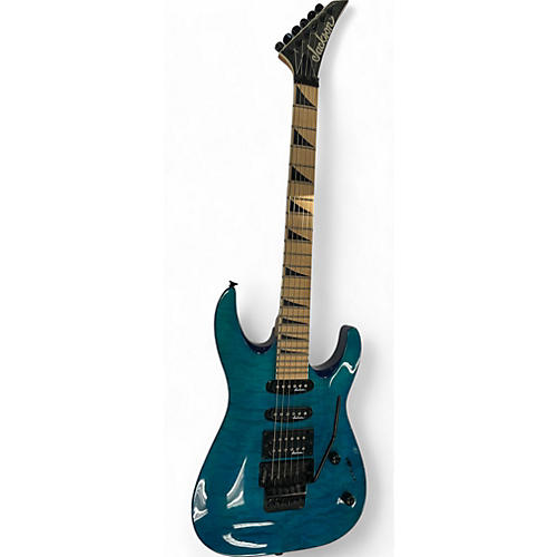 Jackson Used jackson js34 aquamarine Solid Body Electric Guitar aquamarine