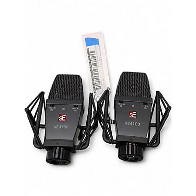 Used sE Electronics SE4100 MATCHED PAIR Condenser Microphone