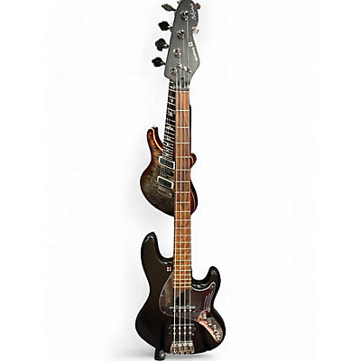 Used sandberg California Grand Dark Black Electric Bass Guitar