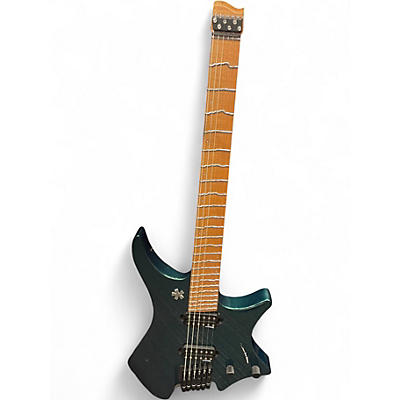 Used strandberg BODEN FUTUR COSMIC GREEN Solid Body Electric Guitar