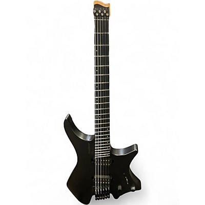 Used strandberg BORDEN METAL Black Solid Body Electric Guitar