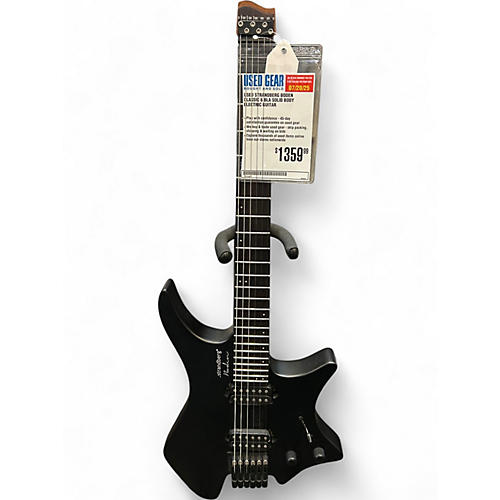 Used strandberg Boden Classic 6 Black Solid Body Electric Guitar Black