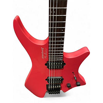 Used strandberg Boden ESSENTIAL 6 Satin Red Solid Body Electric Guitar
