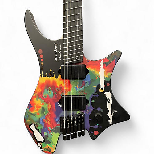 Used strandberg Boden Metal 6 Sarah Longfield Edition Tie Dye Solid Body Electric Guitar Tie Dye